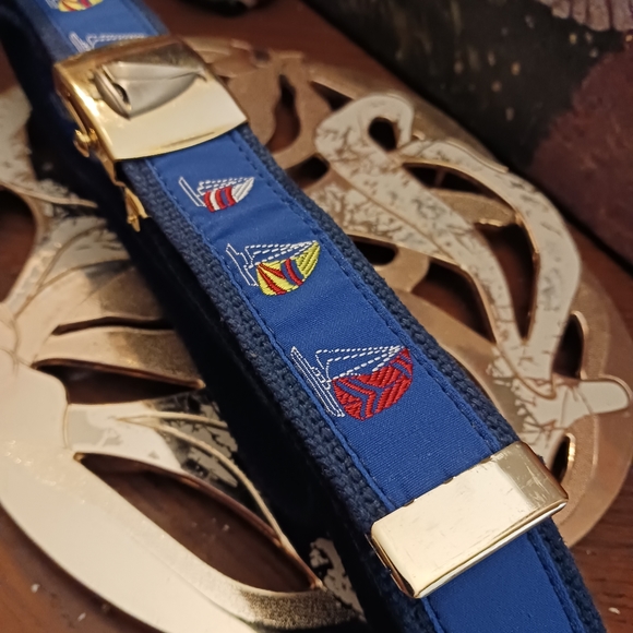 🚢 Skippers Fla,NAUTICAL belt,🏝🏖🏞🎋🎁Never worn.🛥New!BOAT🛶 ⛵️🎁U.S.A. - Picture 8 of 16
